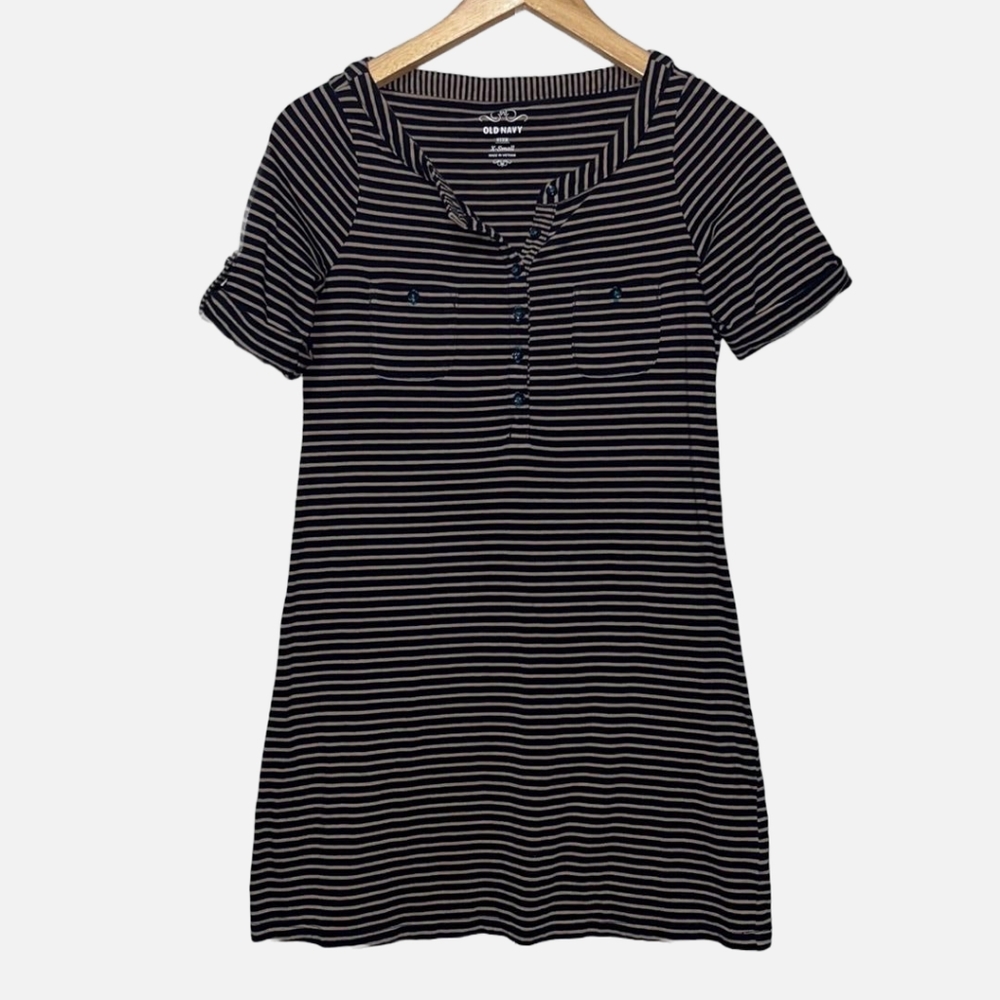 Old Navy Striped Dress X-Small